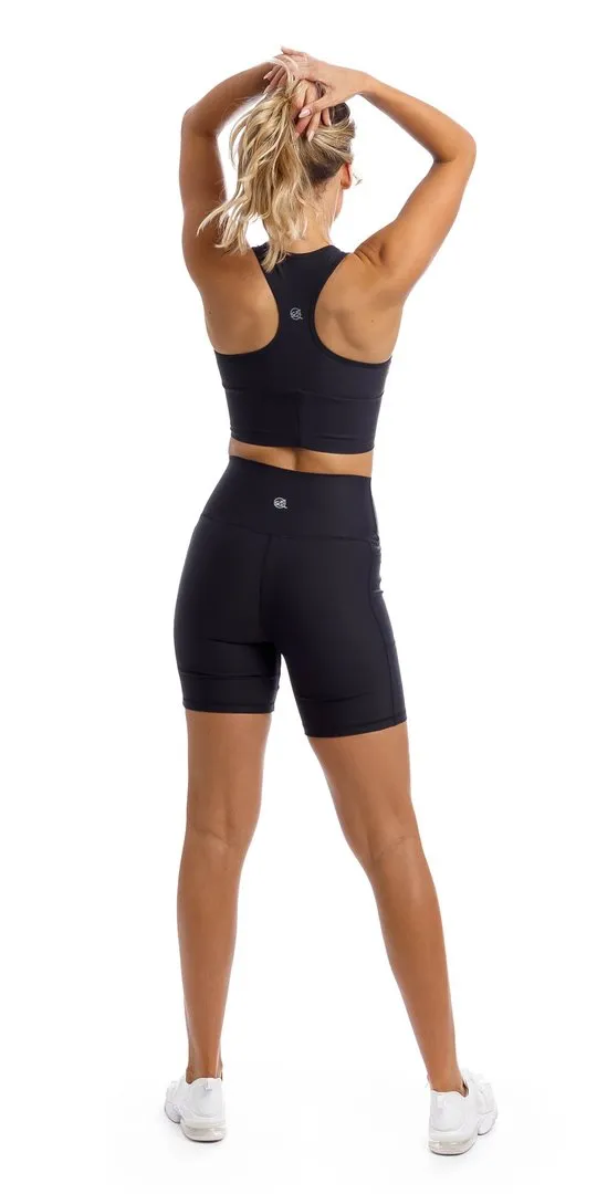 Midnight Racer Back Bra
