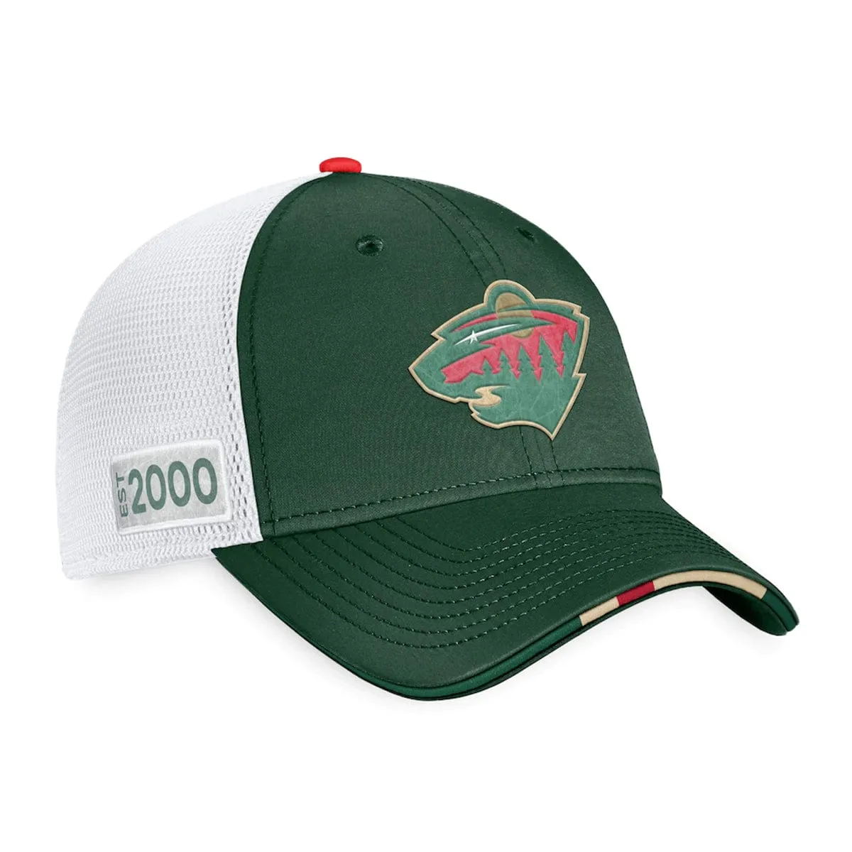 Minnesota Wild Fanatics Authentic Pro Draft Structured Trucker Hat