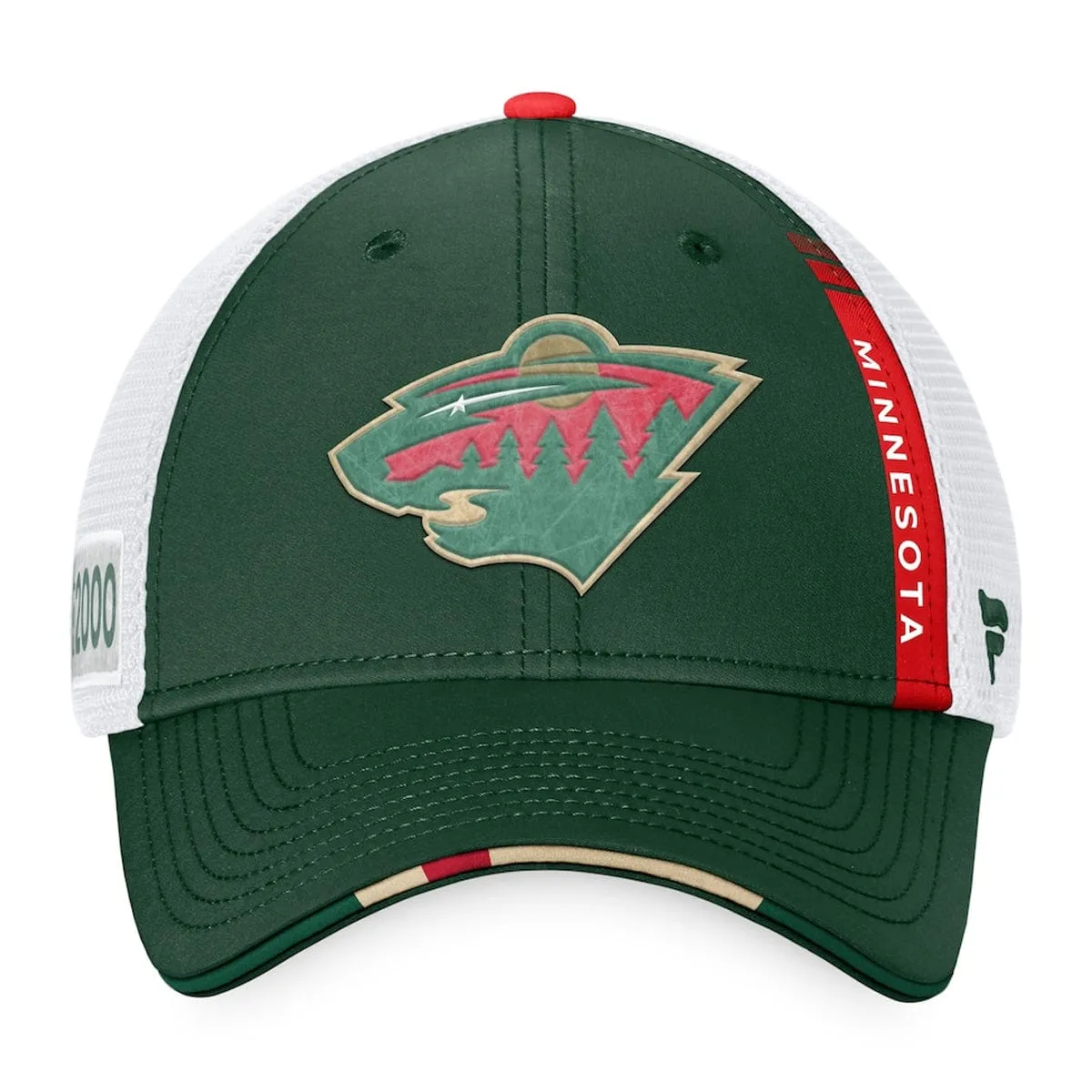 Minnesota Wild Fanatics Authentic Pro Draft Structured Trucker Hat