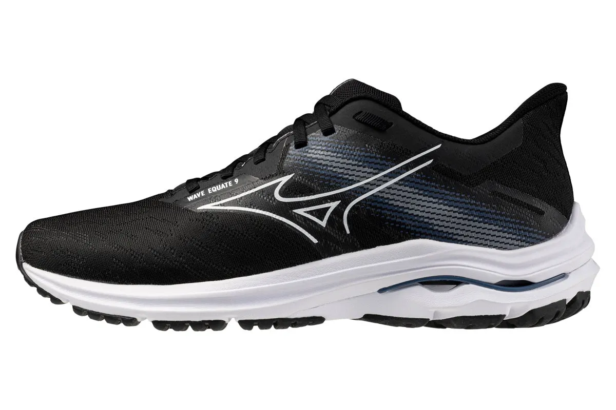 Mizuno Wave Equate 9 D Black/White/Vintage Indigo Mens