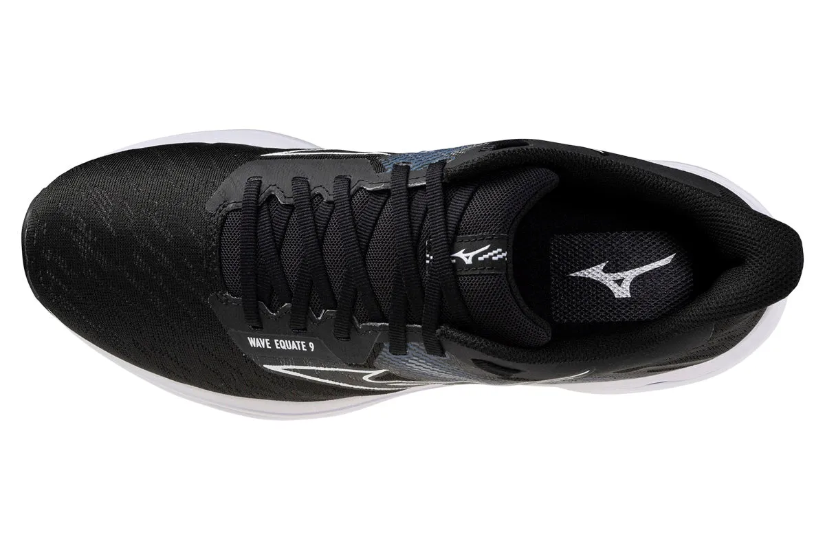 Mizuno Wave Equate 9 D Black/White/Vintage Indigo Mens