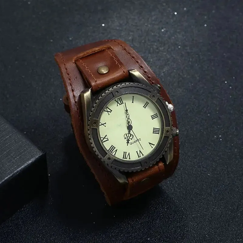 Montre style vintage homme