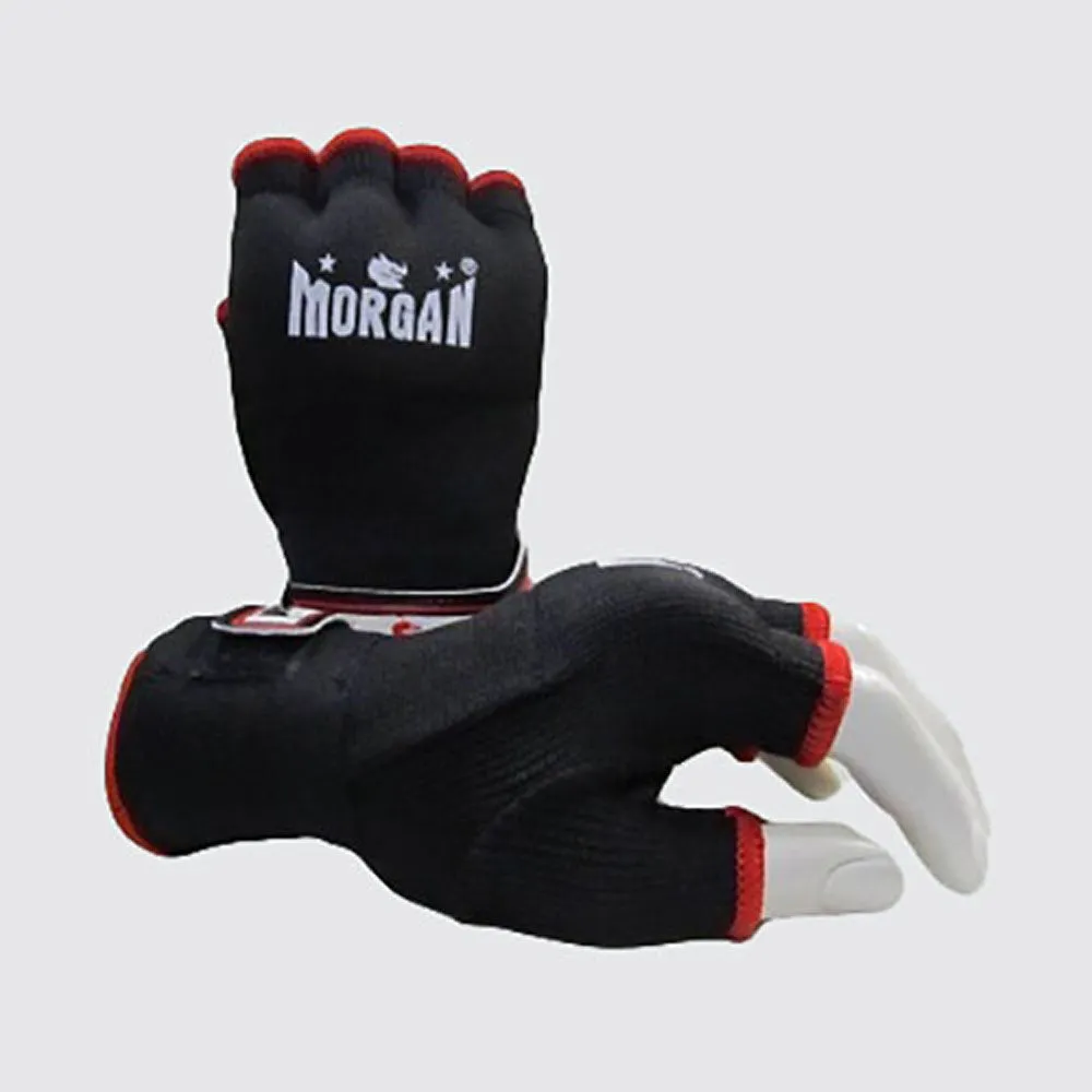 MORGAN ELASTICATED EASY HAND WRAPS - BLACK