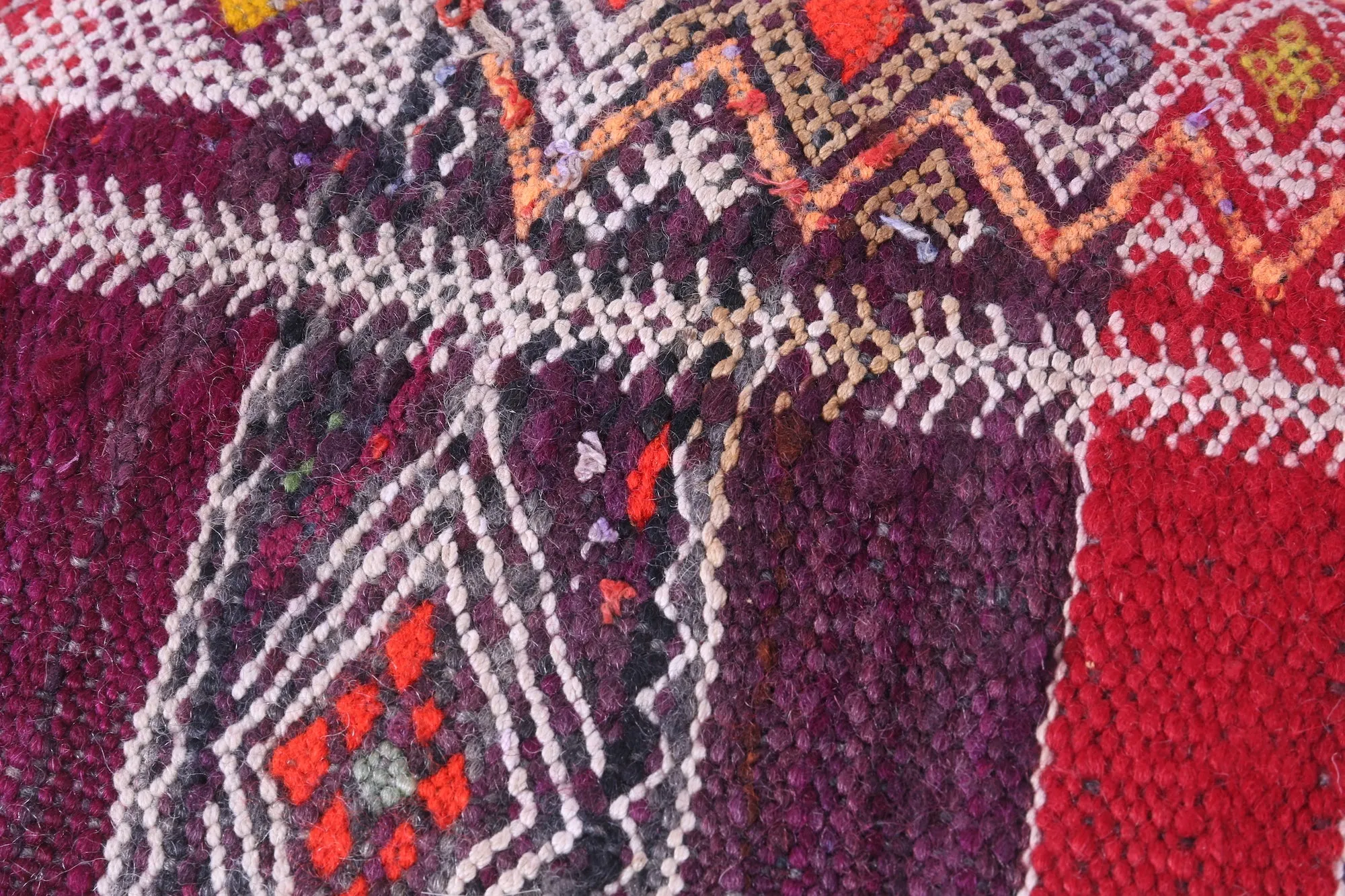 Moroccan handmade pillow 13.3 inches X 26.7 inches