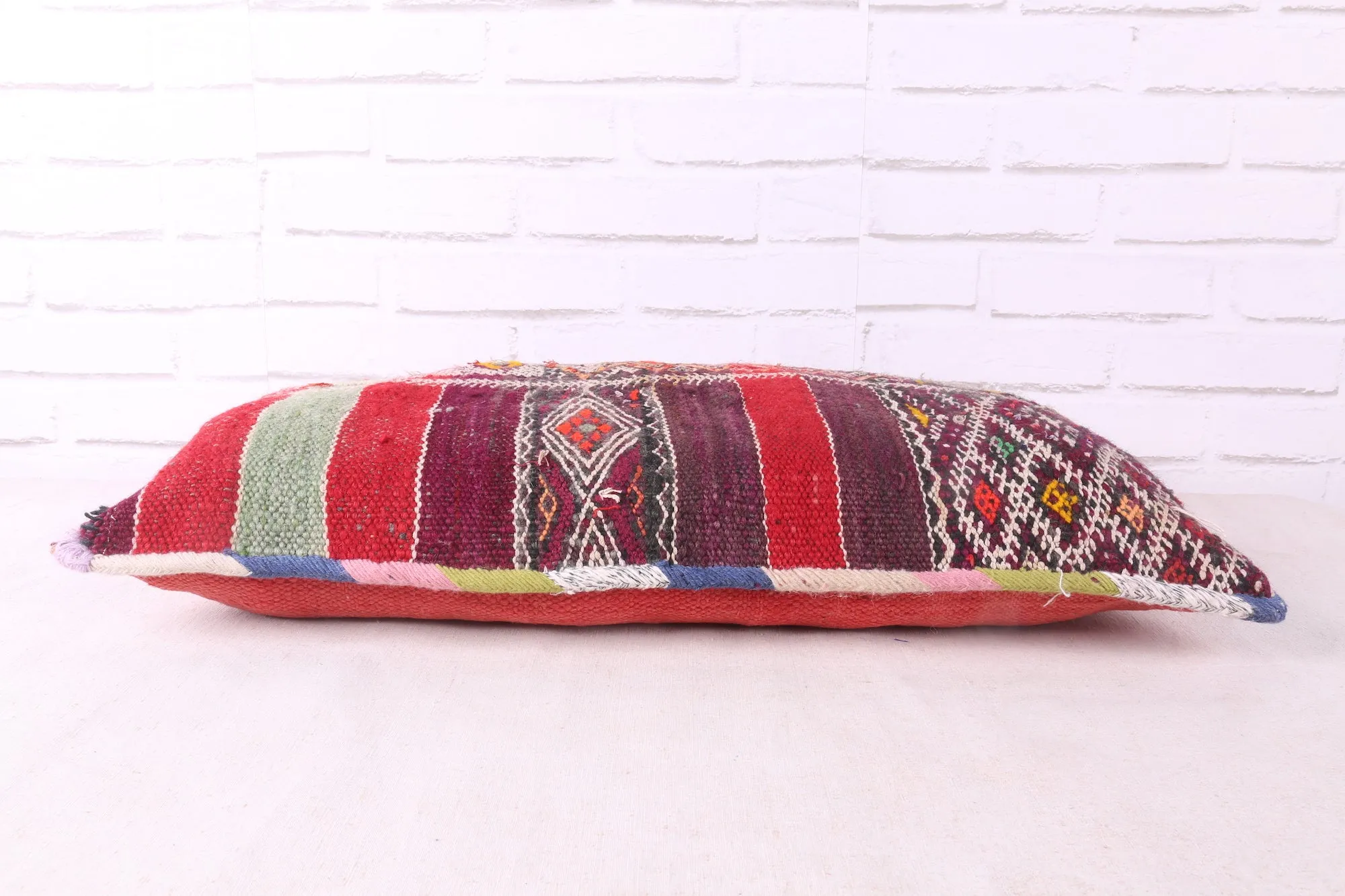 Moroccan handmade pillow 13.3 inches X 26.7 inches