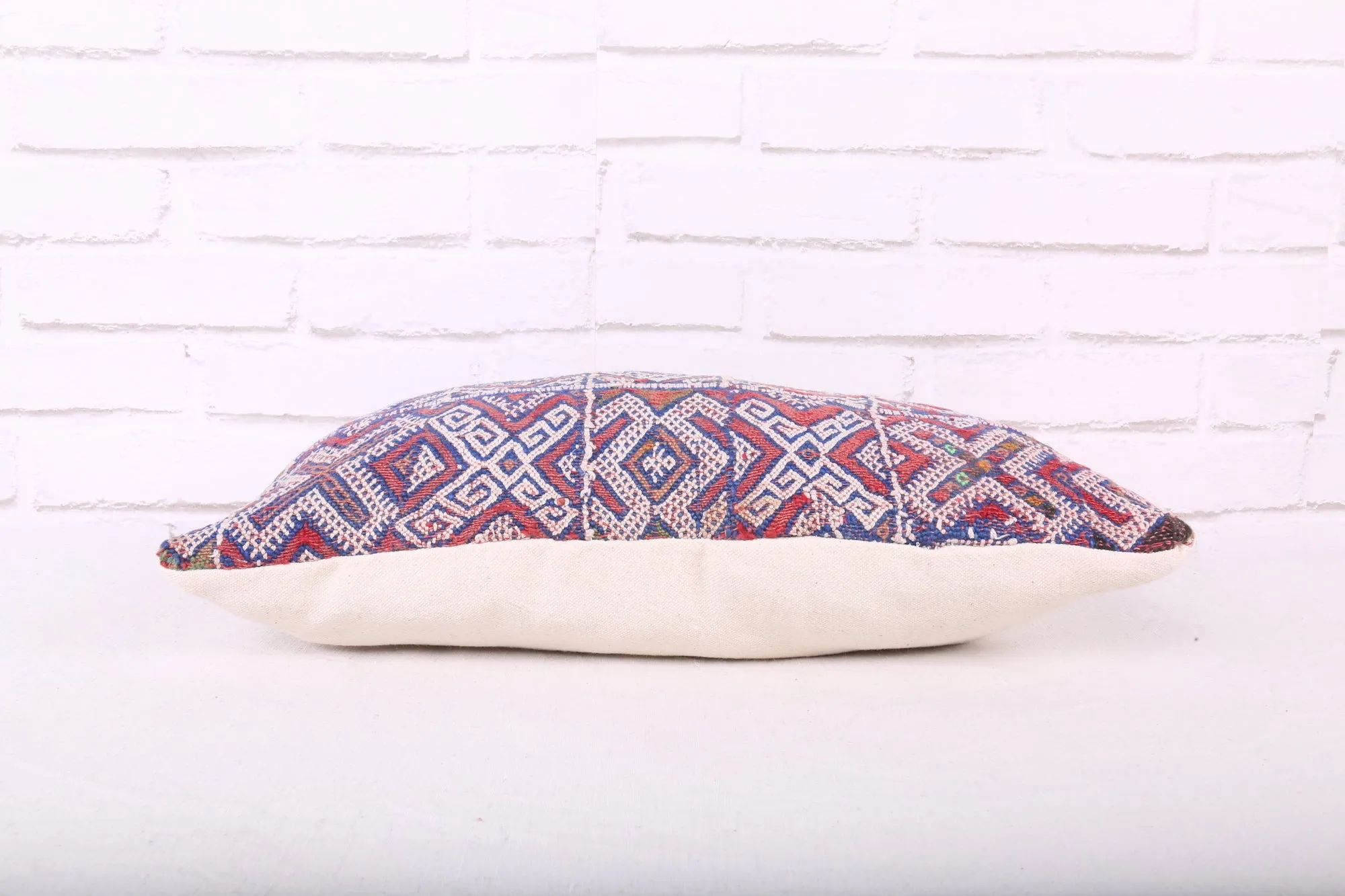 Moroccan pillow rug 11.4 inches X 18.1 inches