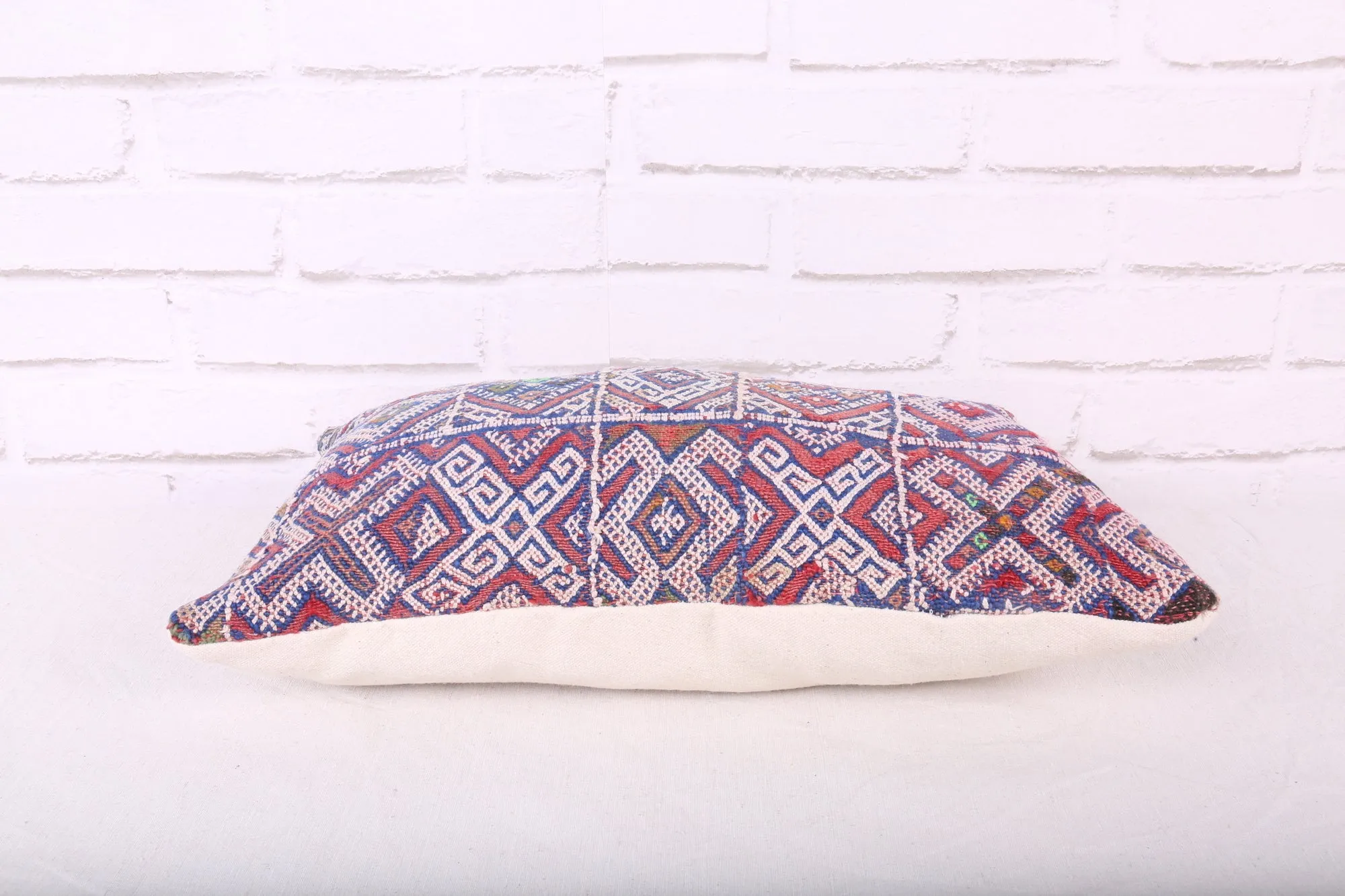 Moroccan pillow rug 11.4 inches X 18.1 inches