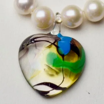 Murano Glass Heart #5