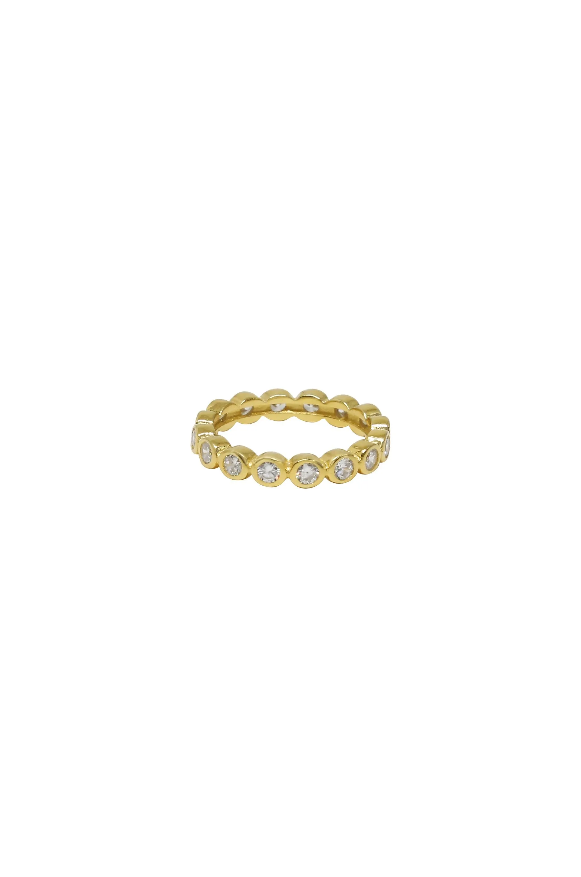 My Forever Crystal 18k Gold Plated Ring
