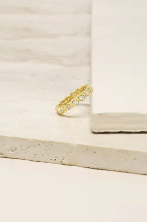 My Forever Crystal 18k Gold Plated Ring