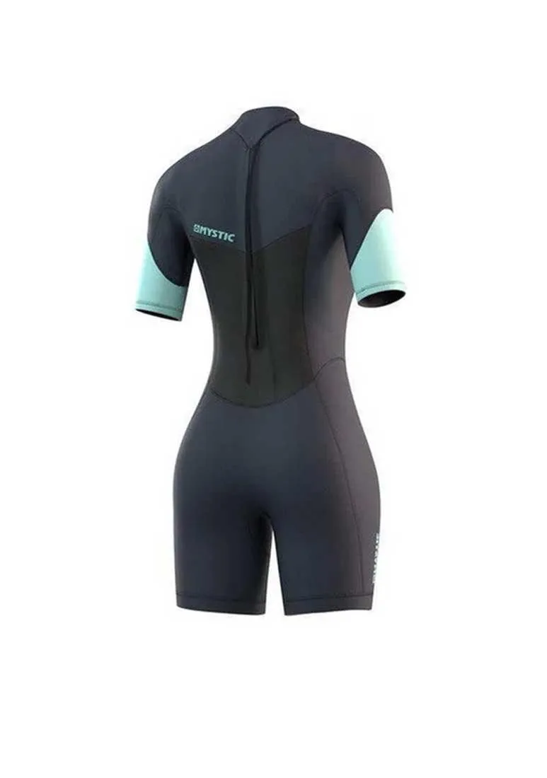Mystic brand 3/2mm womens wetsuit back zip shorty