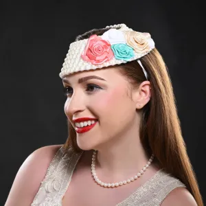 NA19654-Pearl Open Top Fascinator