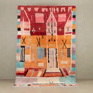 Nadya - vintage boujad rug