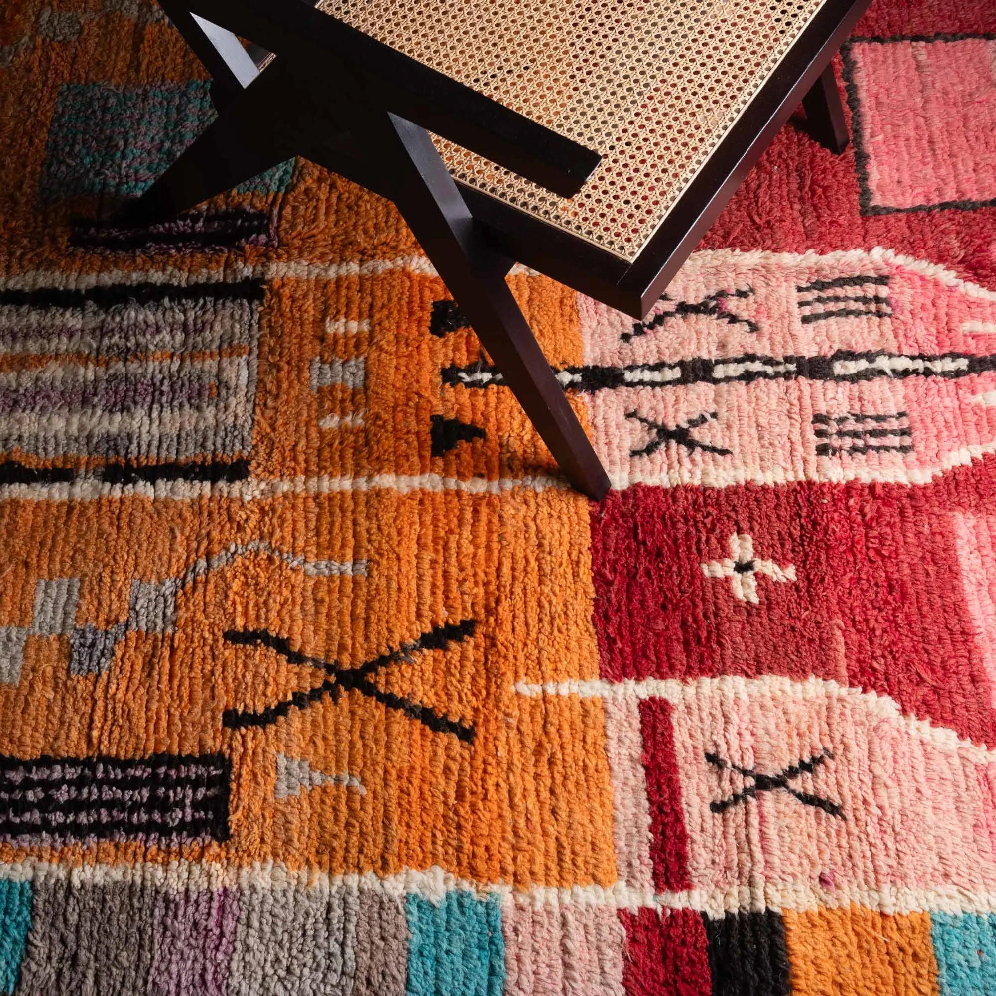 Nadya - vintage boujad rug