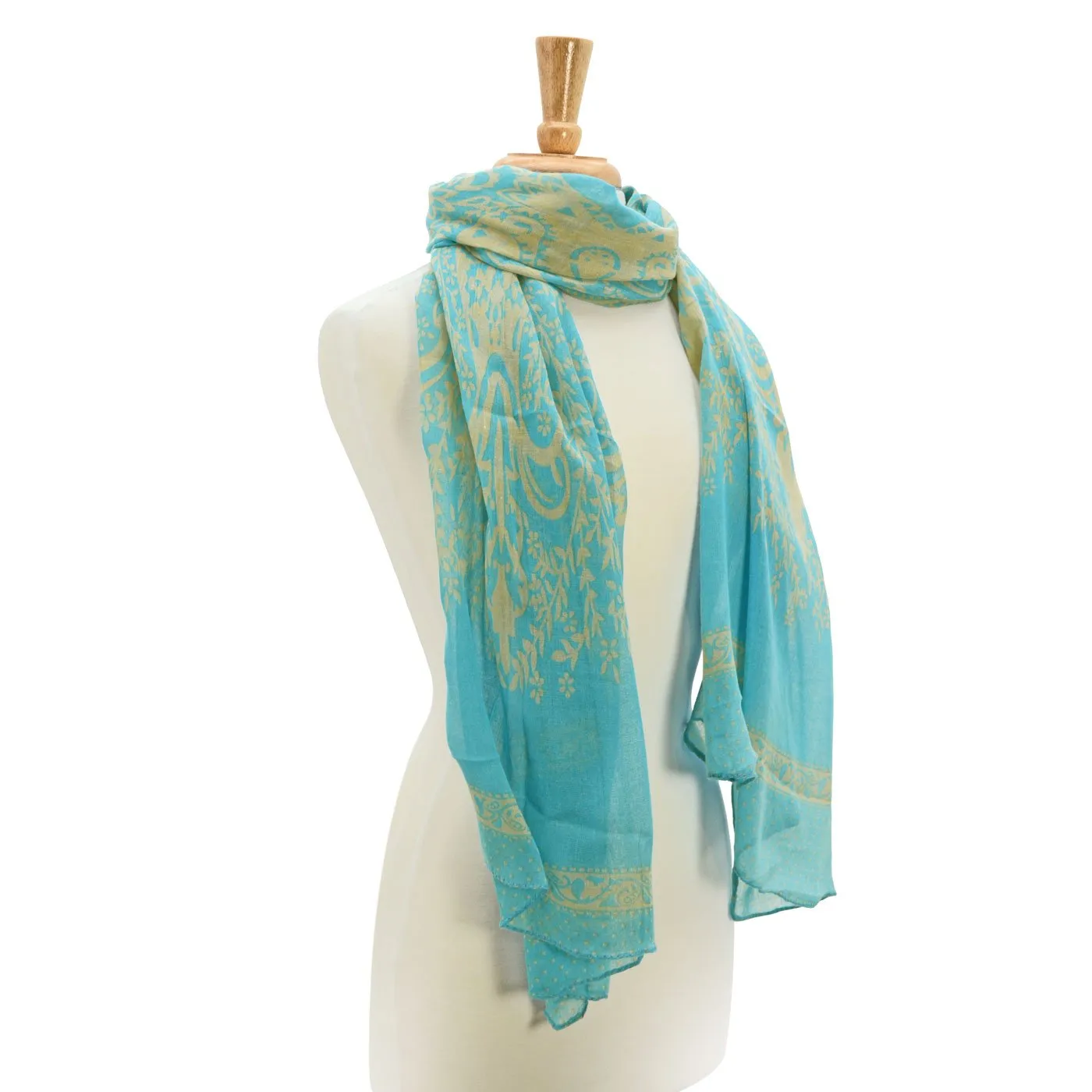 Nami Polka Dot Print Scarf