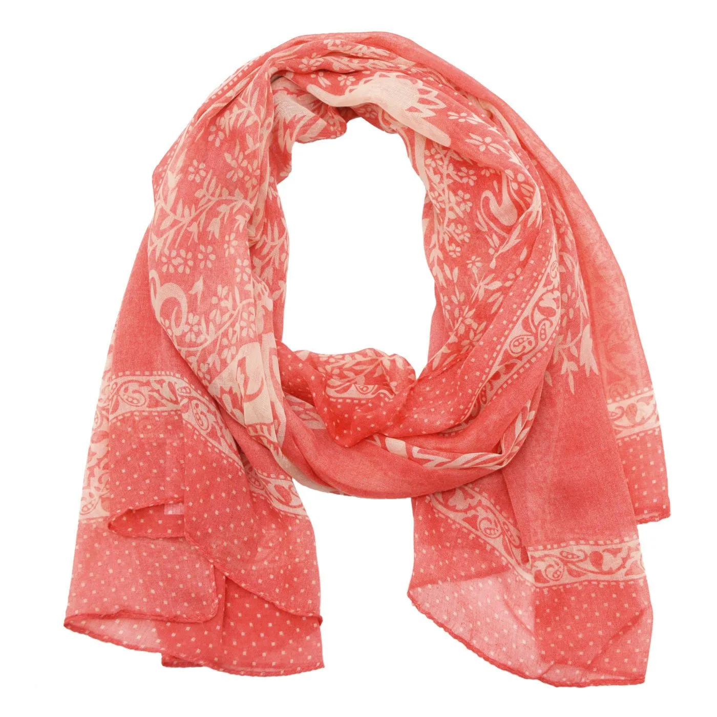 Nami Polka Dot Print Scarf