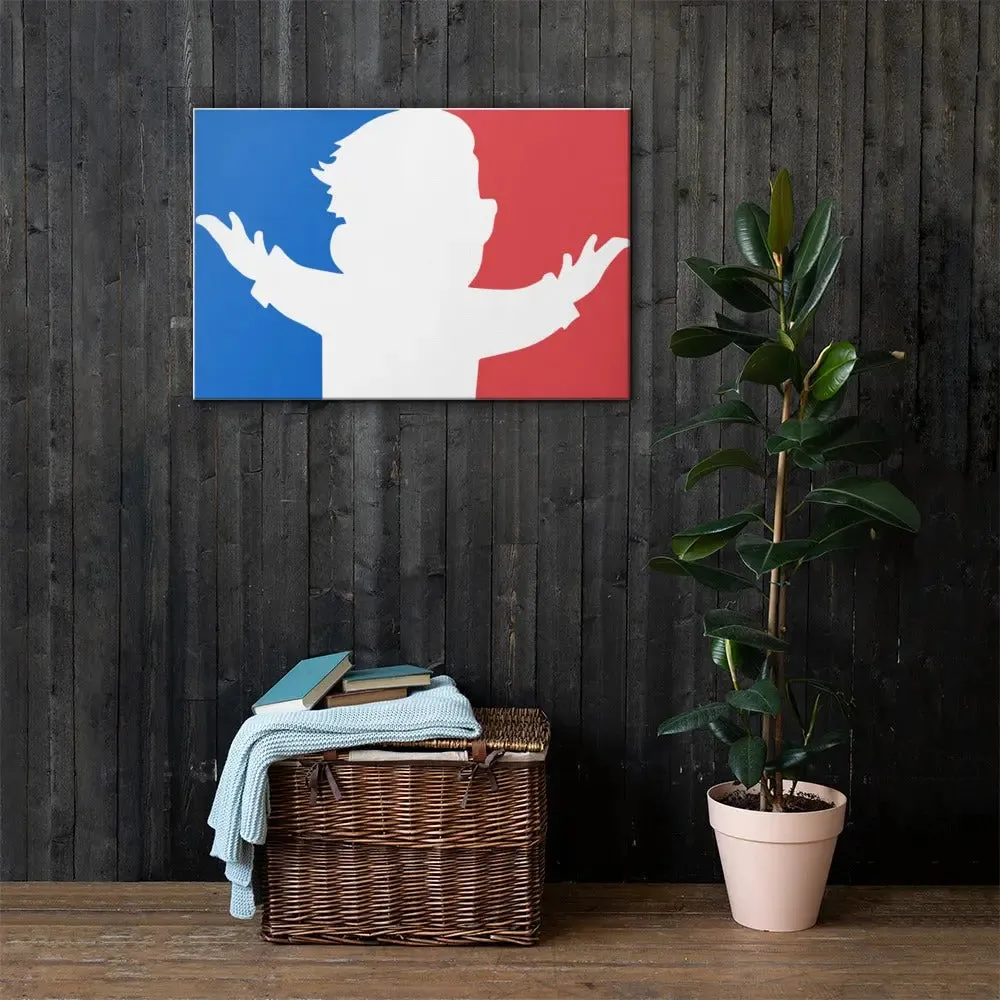 National Apes Association Canvas Print – A Bold Tribute to the Apes Community