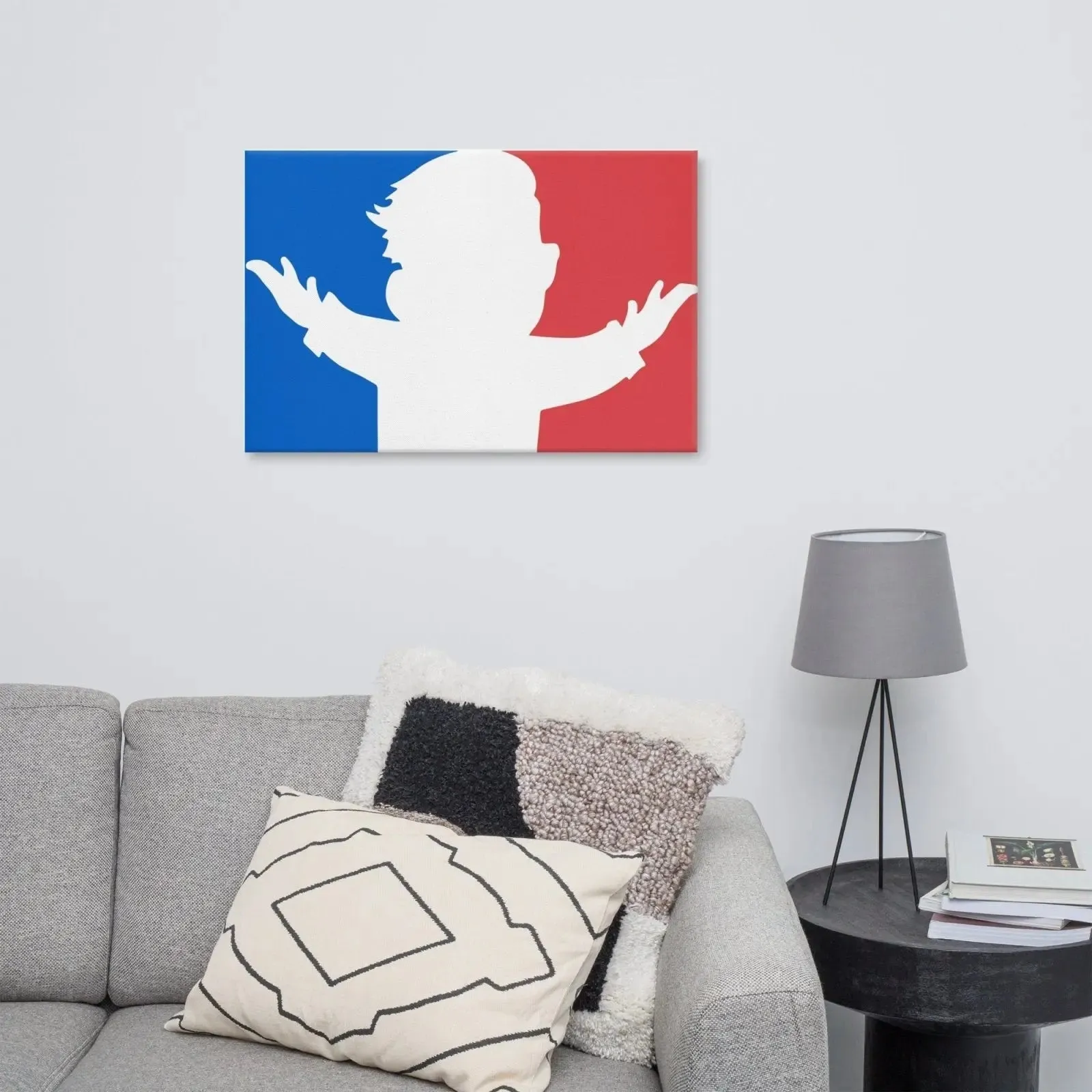National Apes Association Canvas Print – A Bold Tribute to the Apes Community