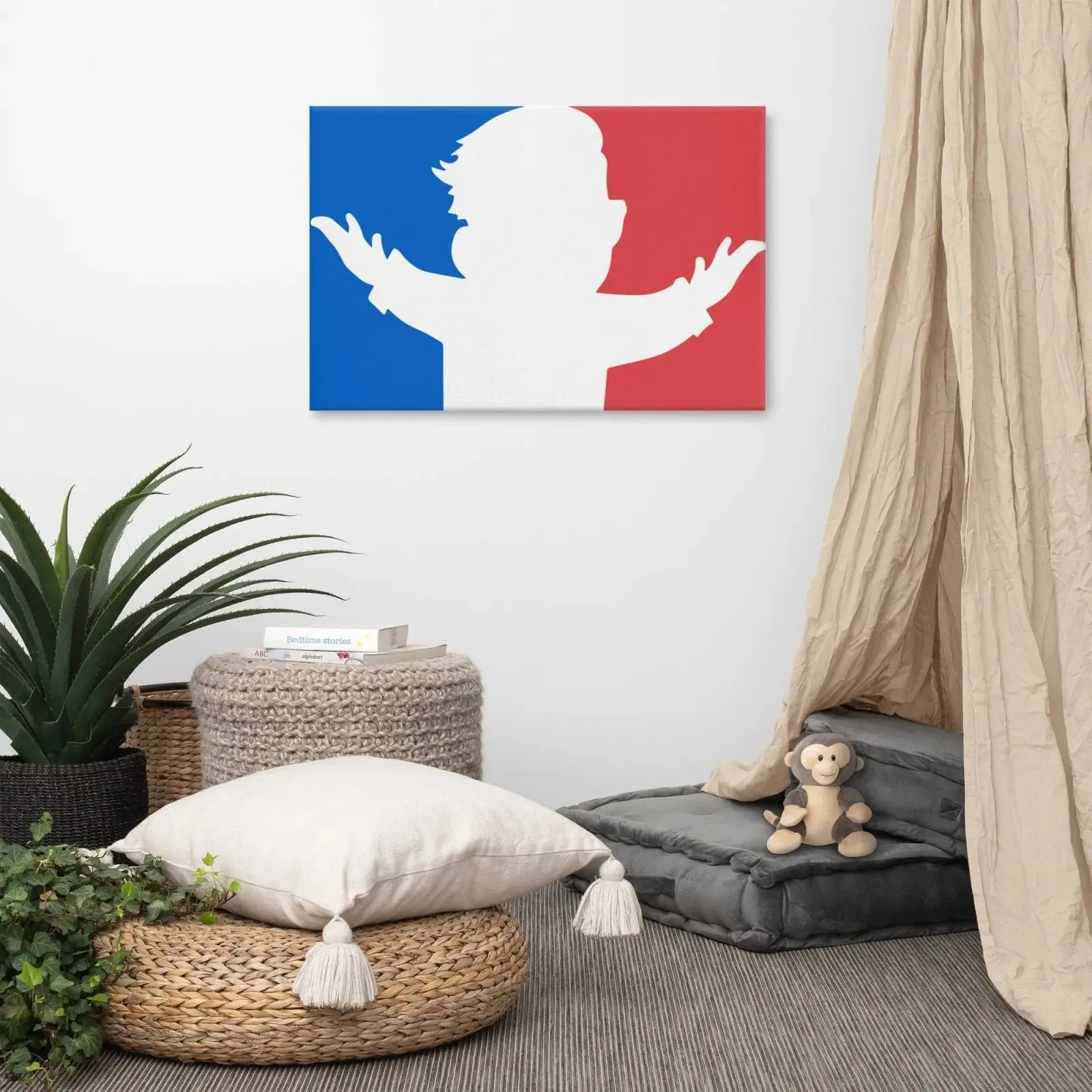 National Apes Association Canvas Print – A Bold Tribute to the Apes Community