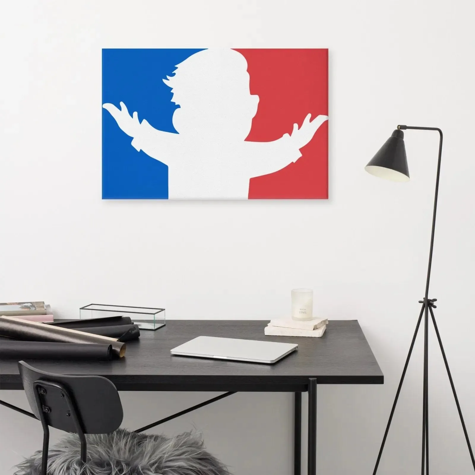 National Apes Association Canvas Print – A Bold Tribute to the Apes Community