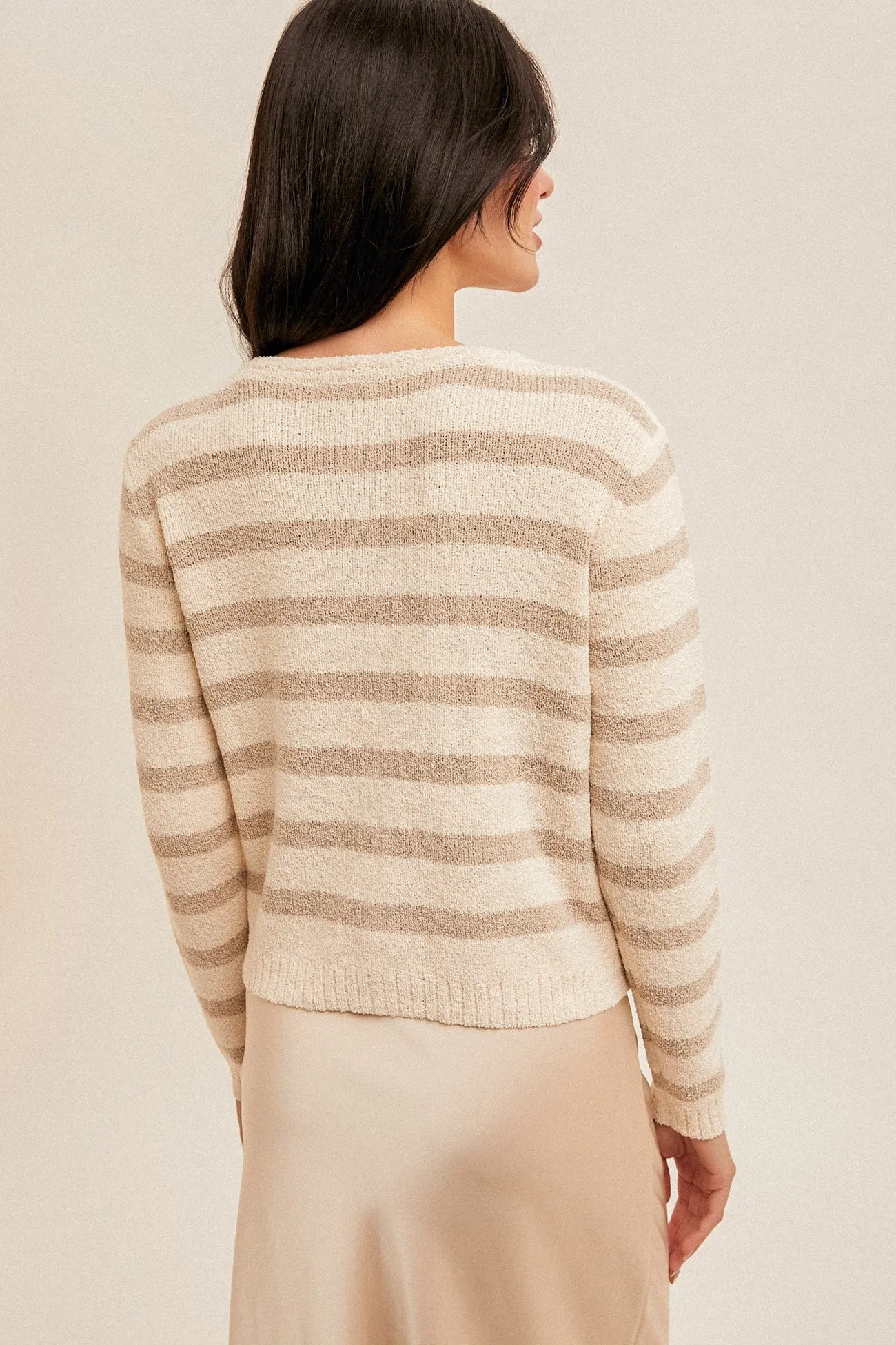 Nautical Crop Cardigan