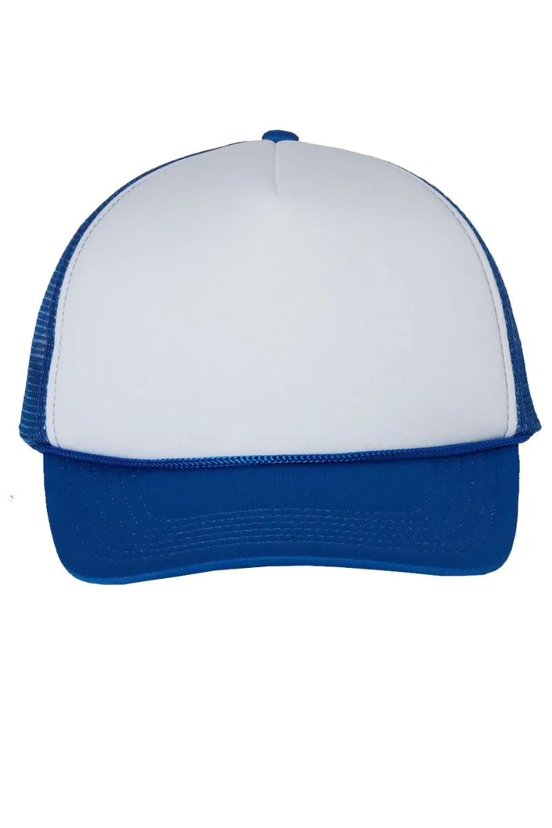Navy Vintage Teddy Bear Foam Mesh Back Trucker Cap