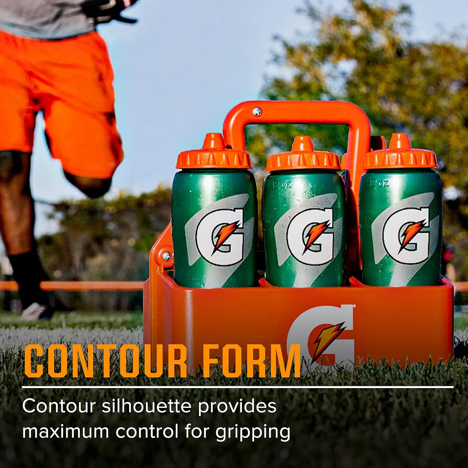 NEW Gatorade Squeeze Bottle, Green, BPA Free, 28 ounces