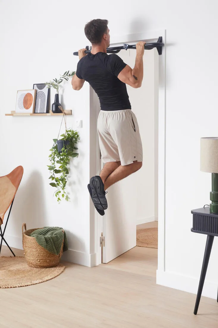 No-Screw Doorway Weight Training Pull-Up Bar