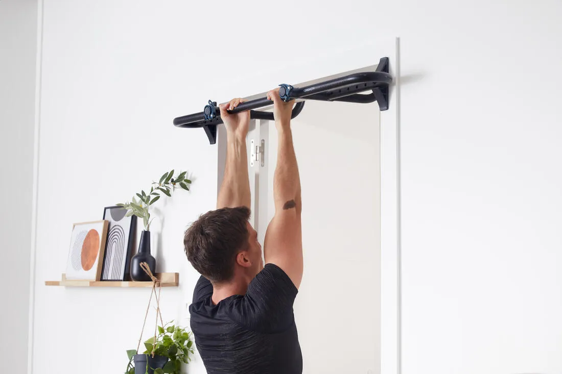 No-Screw Doorway Weight Training Pull-Up Bar