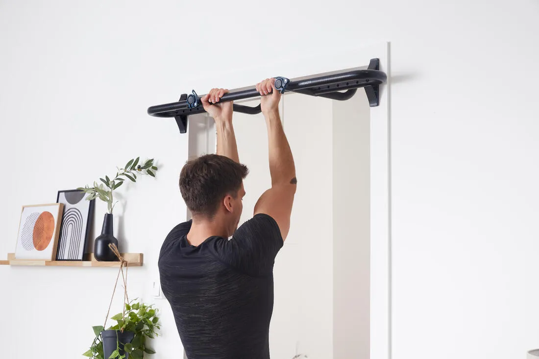 No-Screw Doorway Weight Training Pull-Up Bar