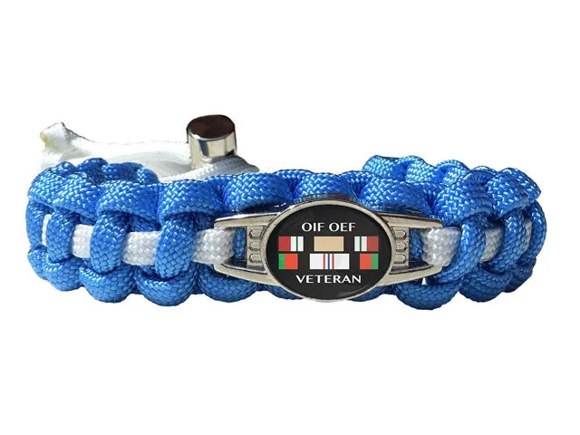 OIF - OEF Veteran Paracord Bracelet