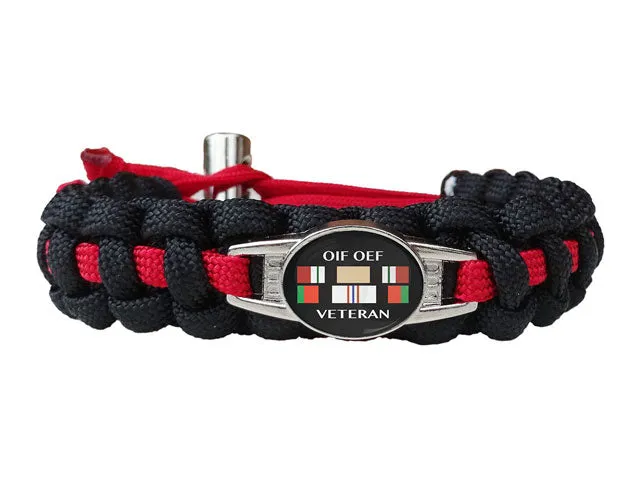 OIF - OEF Veteran Paracord Bracelet
