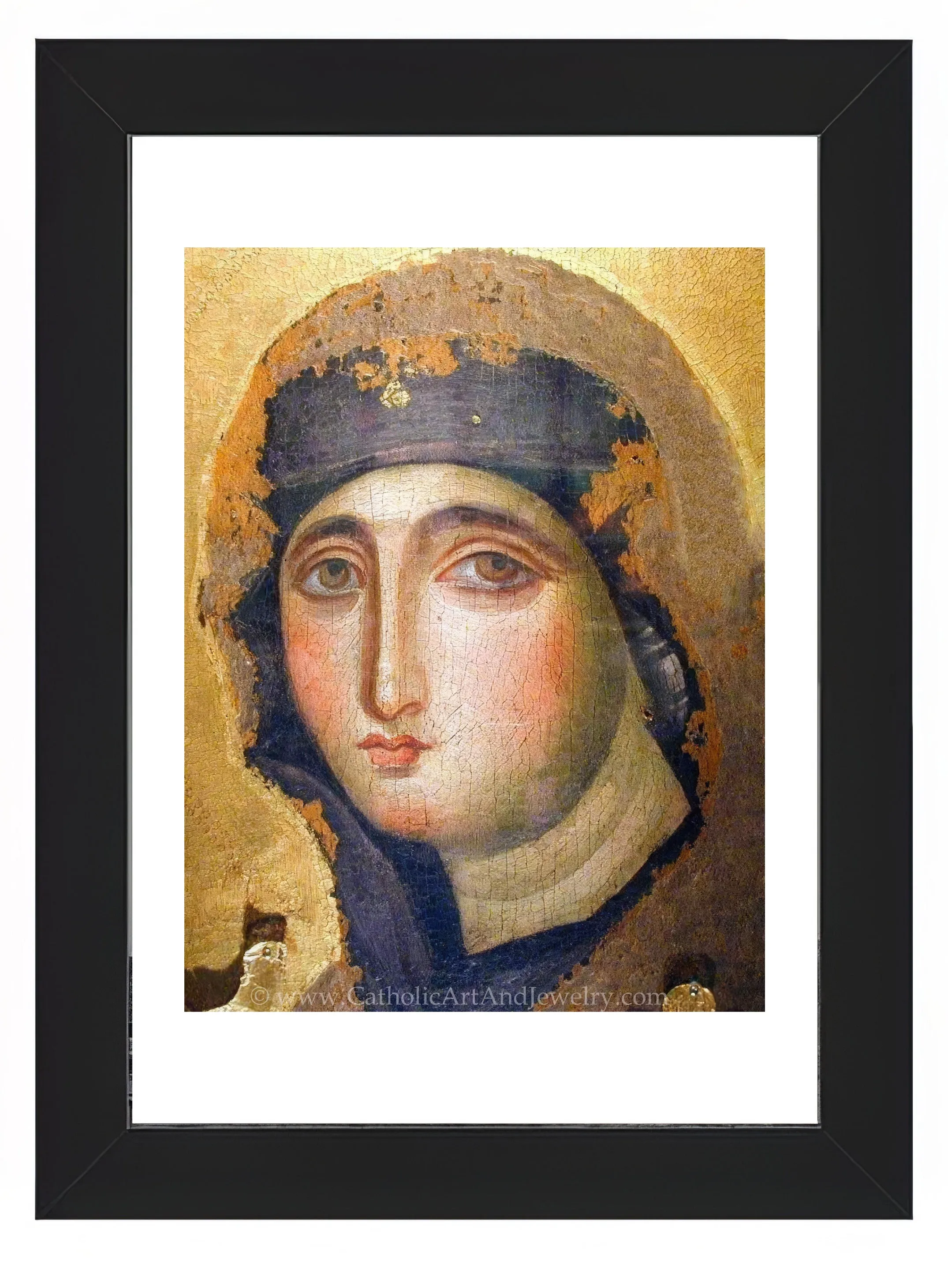 Oldest Icon of Mary in Rome – Advocata Nostra – New to Our Shop! – Catholic Art – Catholic Gift – Archival Quality