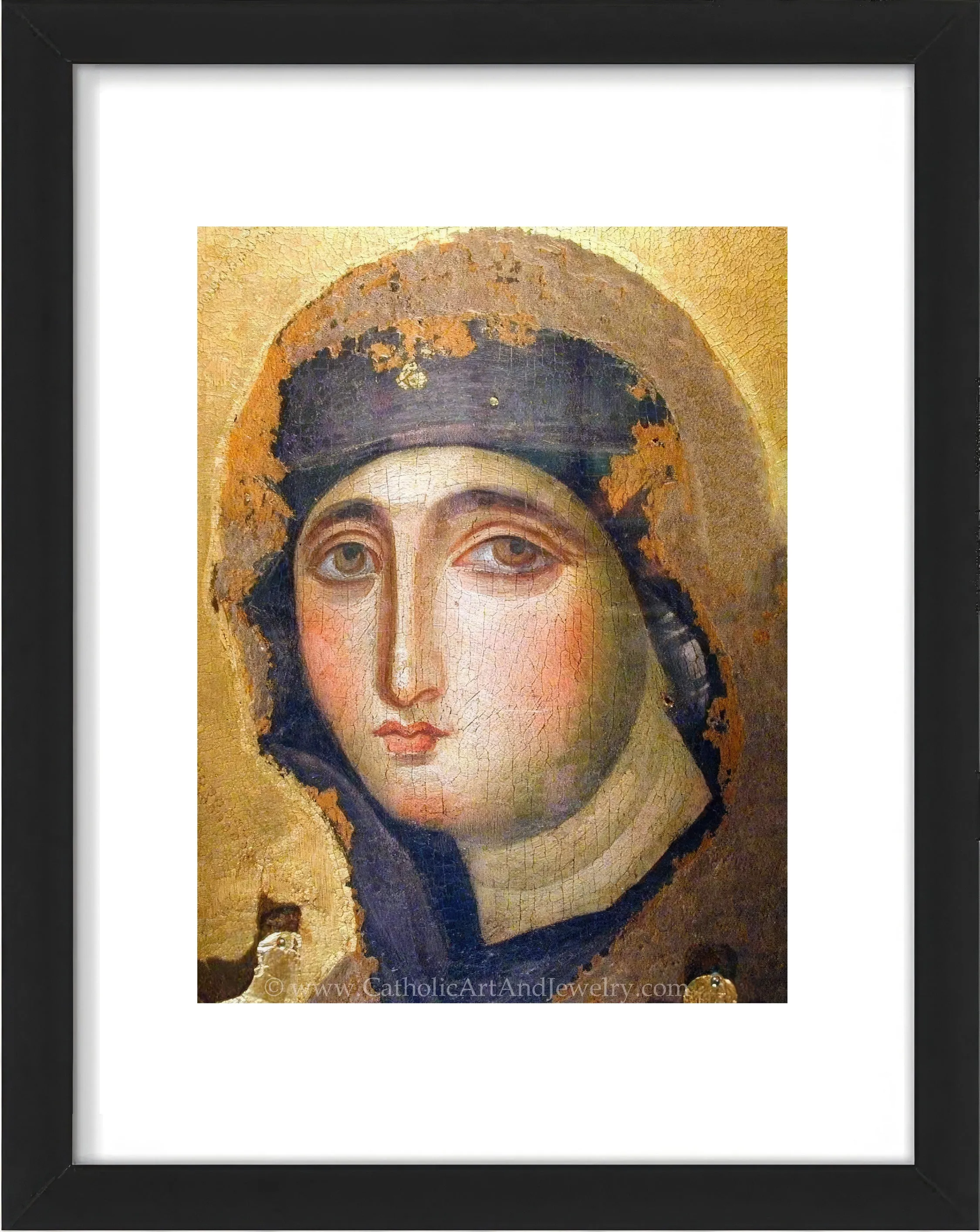 Oldest Icon of Mary in Rome – Advocata Nostra – New to Our Shop! – Catholic Art – Catholic Gift – Archival Quality