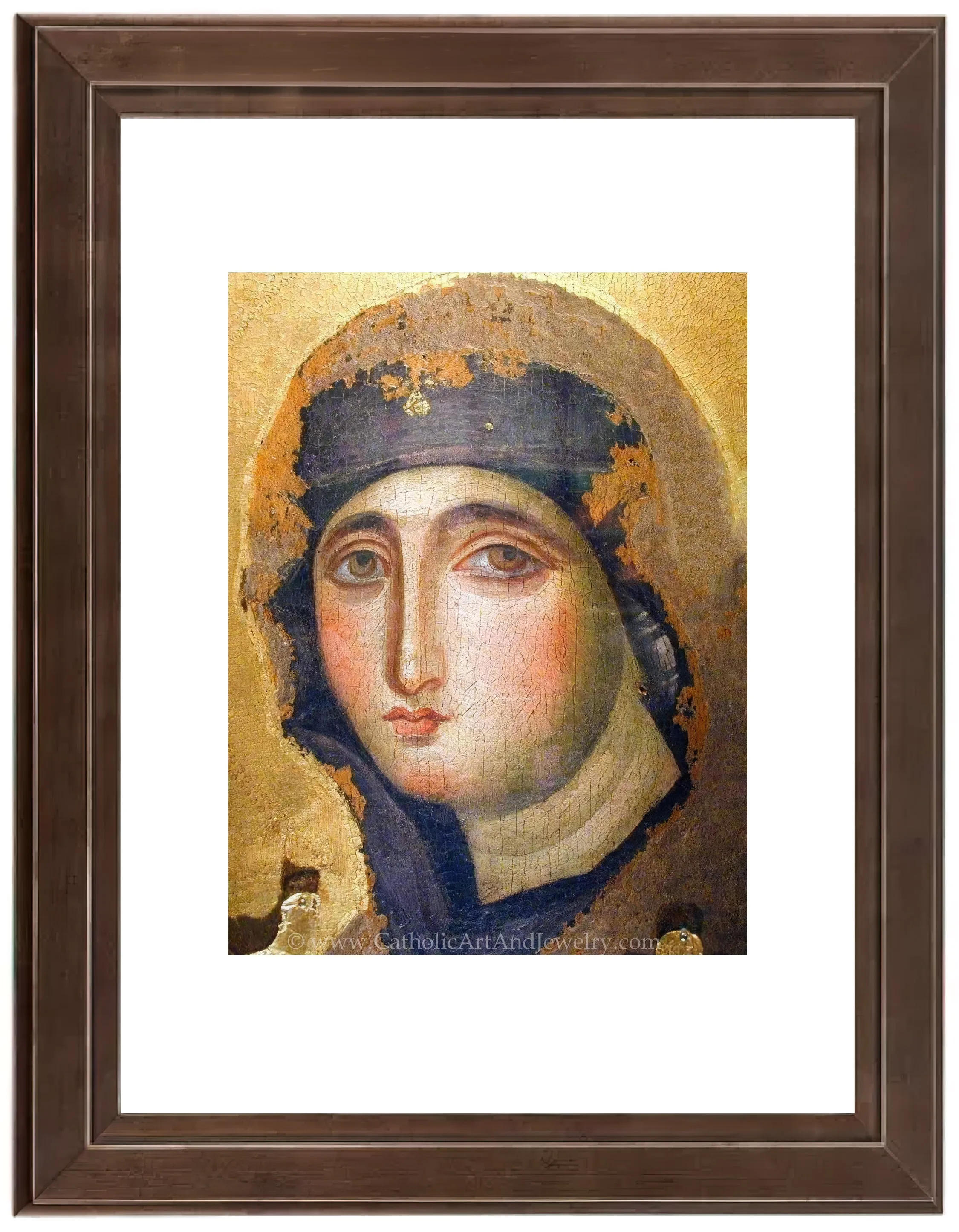 Oldest Icon of Mary in Rome – Advocata Nostra – New to Our Shop! – Catholic Art – Catholic Gift – Archival Quality