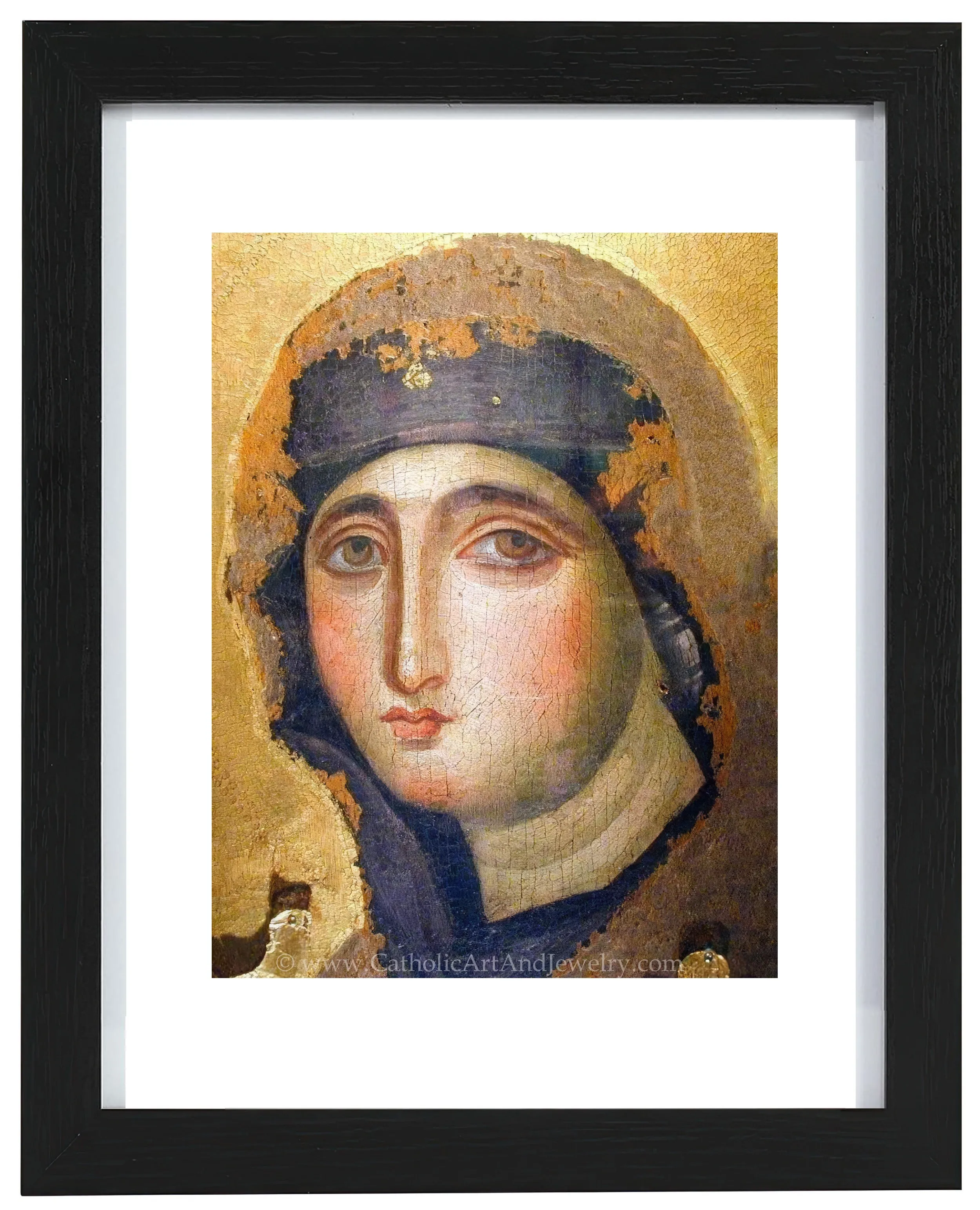 Oldest Icon of Mary in Rome – Advocata Nostra – New to Our Shop! – Catholic Art – Catholic Gift – Archival Quality