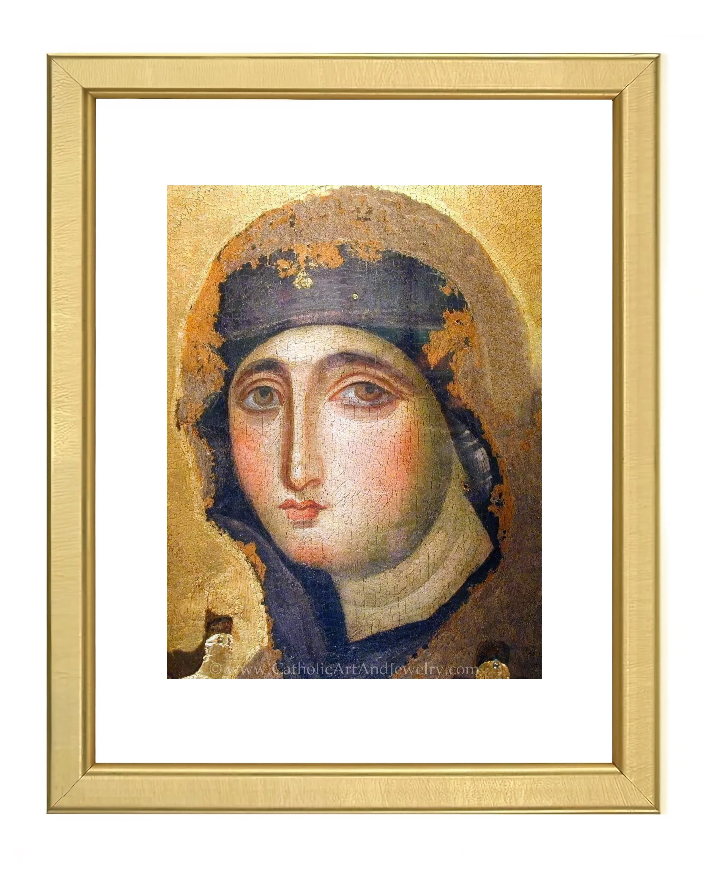 Oldest Icon of Mary in Rome – Advocata Nostra – New to Our Shop! – Catholic Art – Catholic Gift – Archival Quality