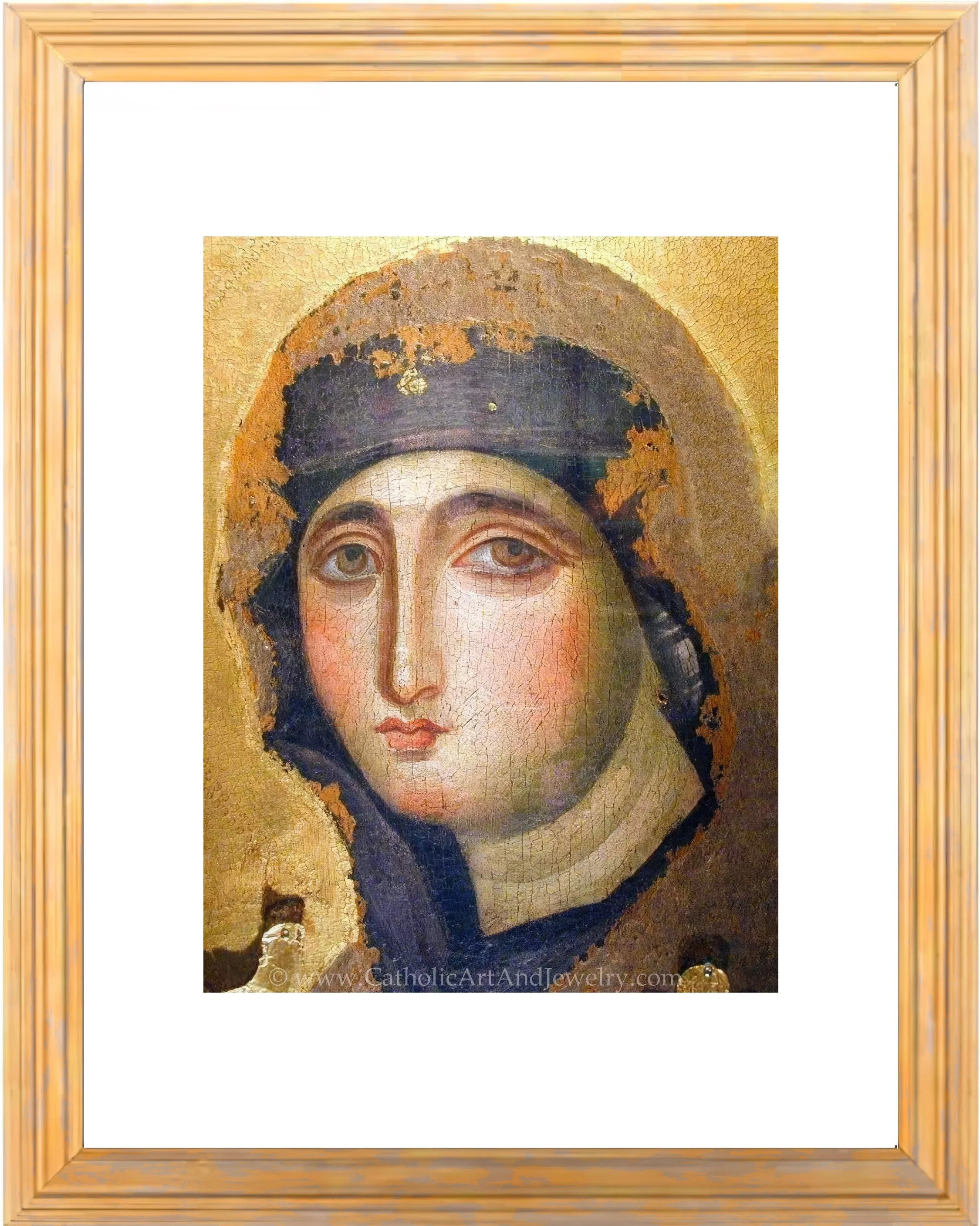 Oldest Icon of Mary in Rome – Advocata Nostra – New to Our Shop! – Catholic Art – Catholic Gift – Archival Quality