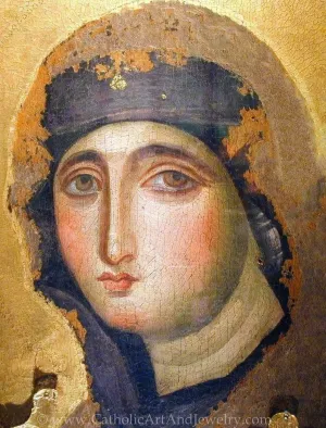 Oldest Icon of Mary in Rome – Advocata Nostra – New to Our Shop! – Catholic Art – Catholic Gift – Archival Quality