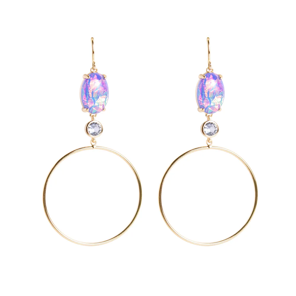 Ophelia Statement Hoop Earrings