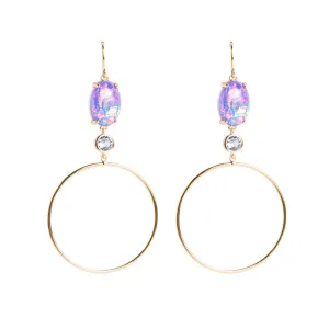 Ophelia Statement Hoop Earrings