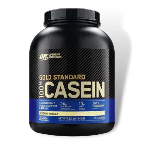 Optimum Nutrition 100% Casein Protein (3.86 Lbs) Creamy Vanilla EXP jun 2025