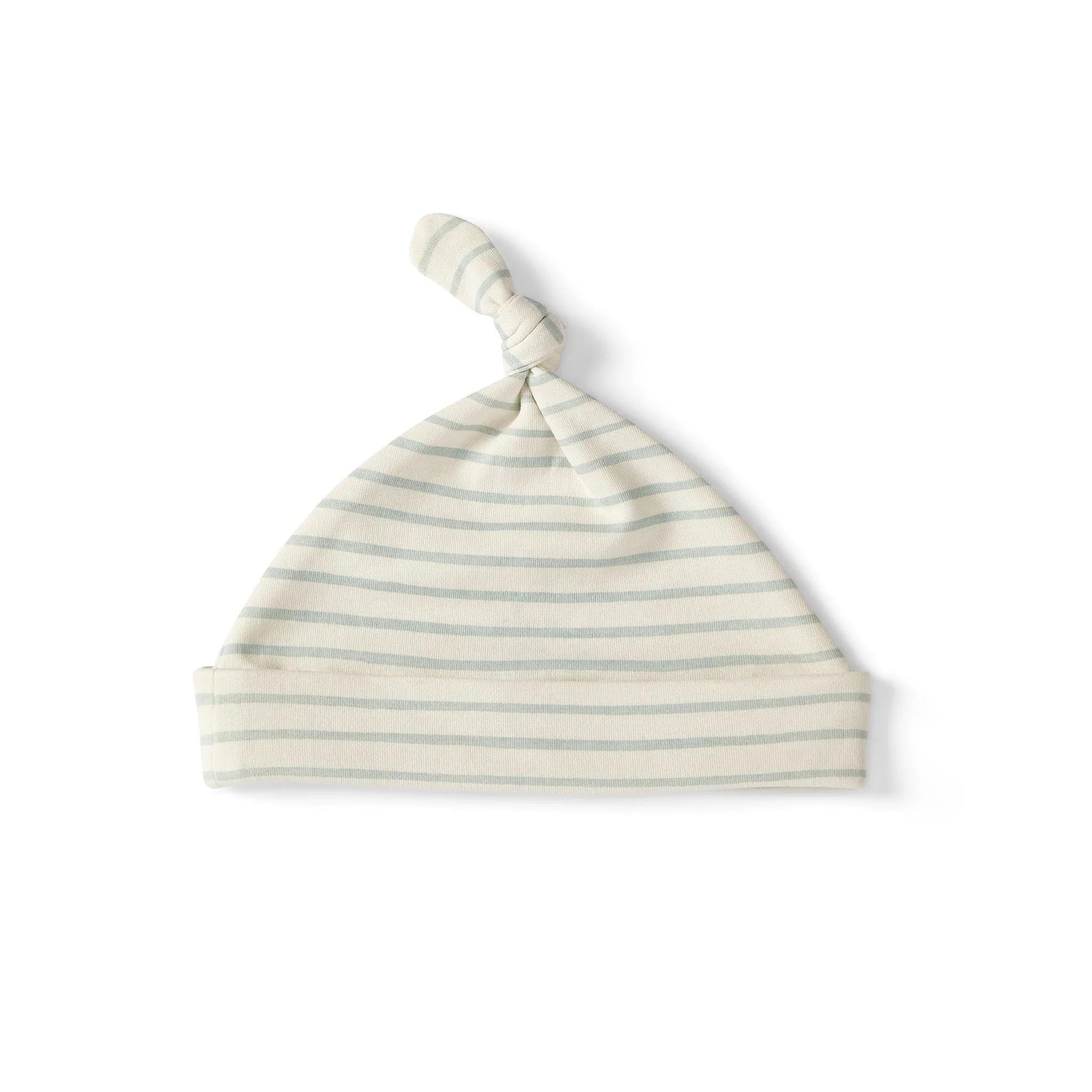 Organic Knot Hat - sea