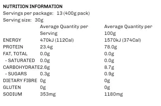 Paleo Pro Vanilla Bean Egg White Protein - 900g