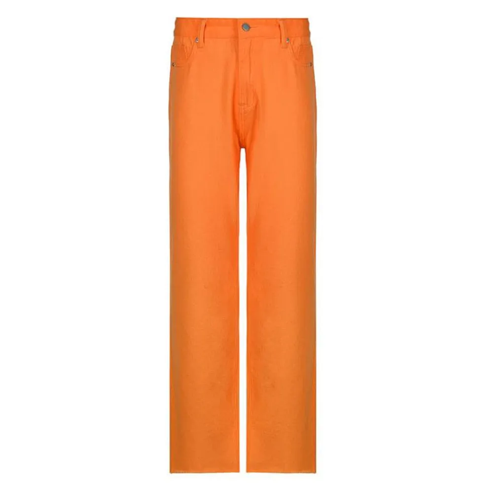 Pantalon Large Vintage Femme