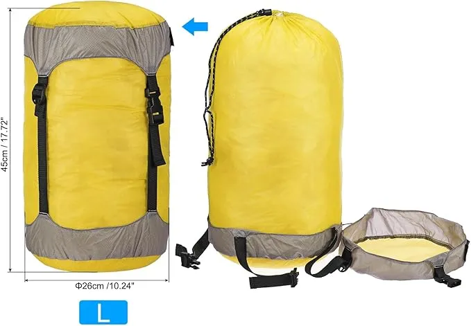 PATIKIL Compression Stuff Sack, Waterproof Portable Compression Sack for Backpacking Camping