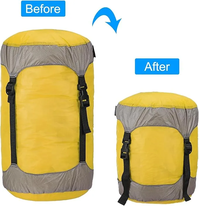 PATIKIL Compression Stuff Sack, Waterproof Portable Compression Sack for Backpacking Camping