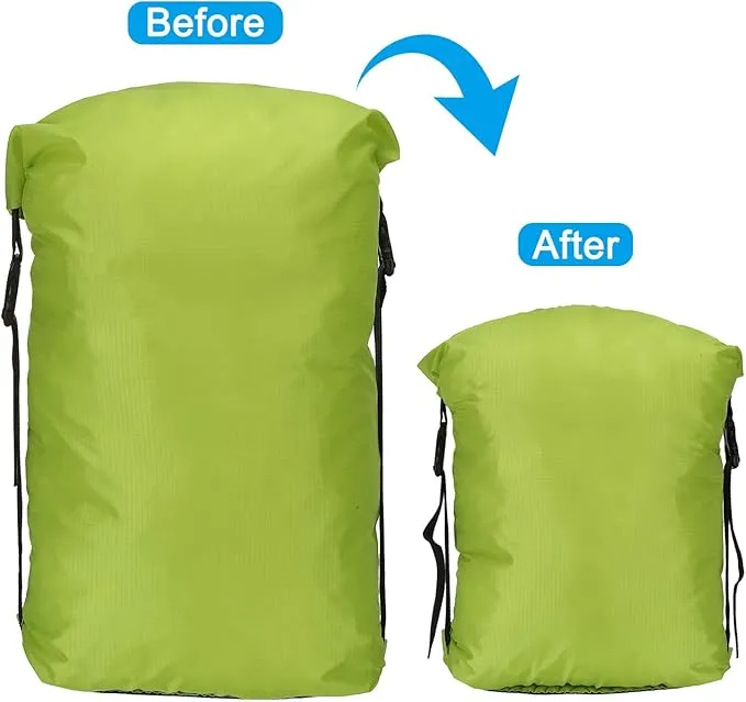PATIKIL Compression Stuff Sack, Waterproof Sleeping Bag Storage Sack for Backpacking Camping