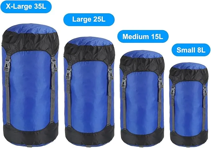 PATIKIL Compression Stuff Sack, Waterproof Sleeping Bag Storage Sack