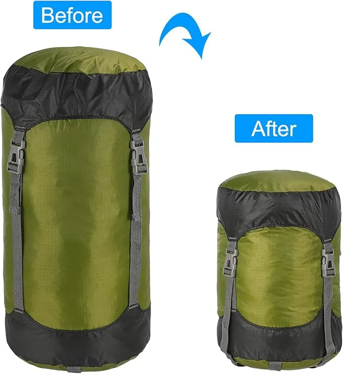 PATIKIL Compression Stuff Sack, Waterproof Sleeping Bag Storage Sack